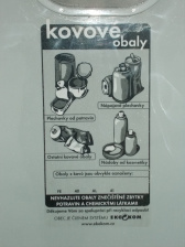 Nový kontejner na kovový odpad v Držkové