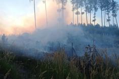 25. 7.&nbsp;2022 – požár lesního porostu – Lukoveček
