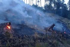 25. 7.&nbsp;2022 – požár lesního porostu – Lukoveček