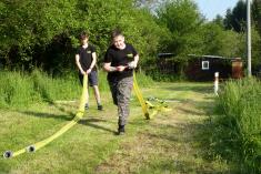 Mladí hasiči - trénink TFA