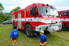 Mladí hasiči - oslavy 110 let SDH Štípa