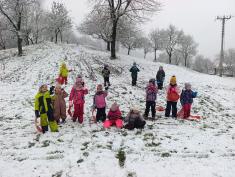 První sněhová nadílka